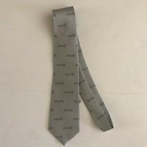 AMA American Medical Association Silk Necktie